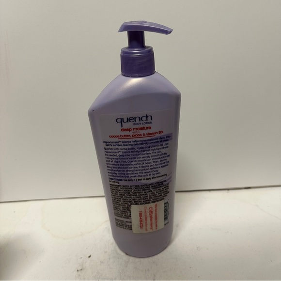 Olay Body Quench Body Lotion Deep Moisture Cocoa Butter Jojoba 20.2 OZ HTF - Picture 4 of 4